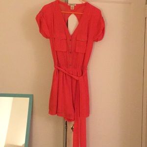 Orange romper